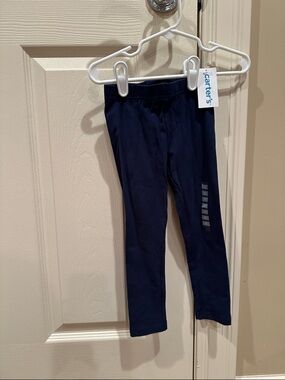 Carter's Navy Blue Girls' Stretch Leggings